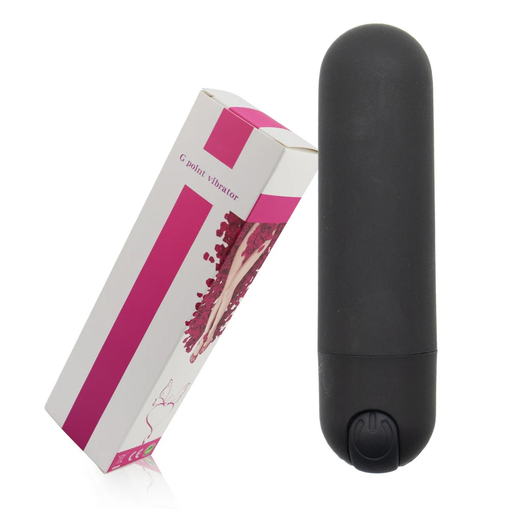 Bullet Vibrator Clitoris and G-Spot Stimulator Nipple Vibrate Massager Vibrating Wand Orgasm Vagina Dildo 10 Speeds for Travel