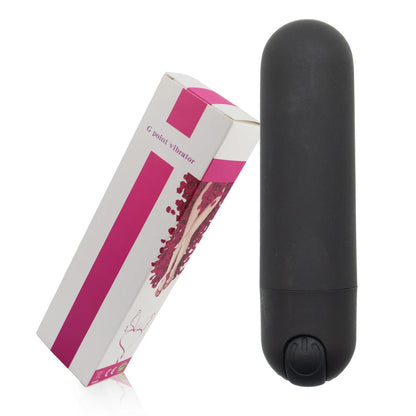 Bullet Vibrator Clitoris and G-Spot Stimulator Nipple Vibrate Massager Vibrating Wand Orgasm Vagina Dildo 10 Speeds for Travel